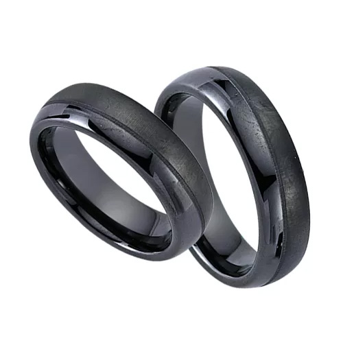 Ringe aus Keramik schwarz TRS20SW017K