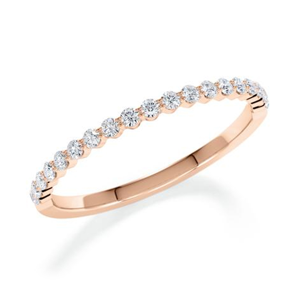 Memoire Ring Rotgold Brillant 0.170 ct. tw/si RB1798