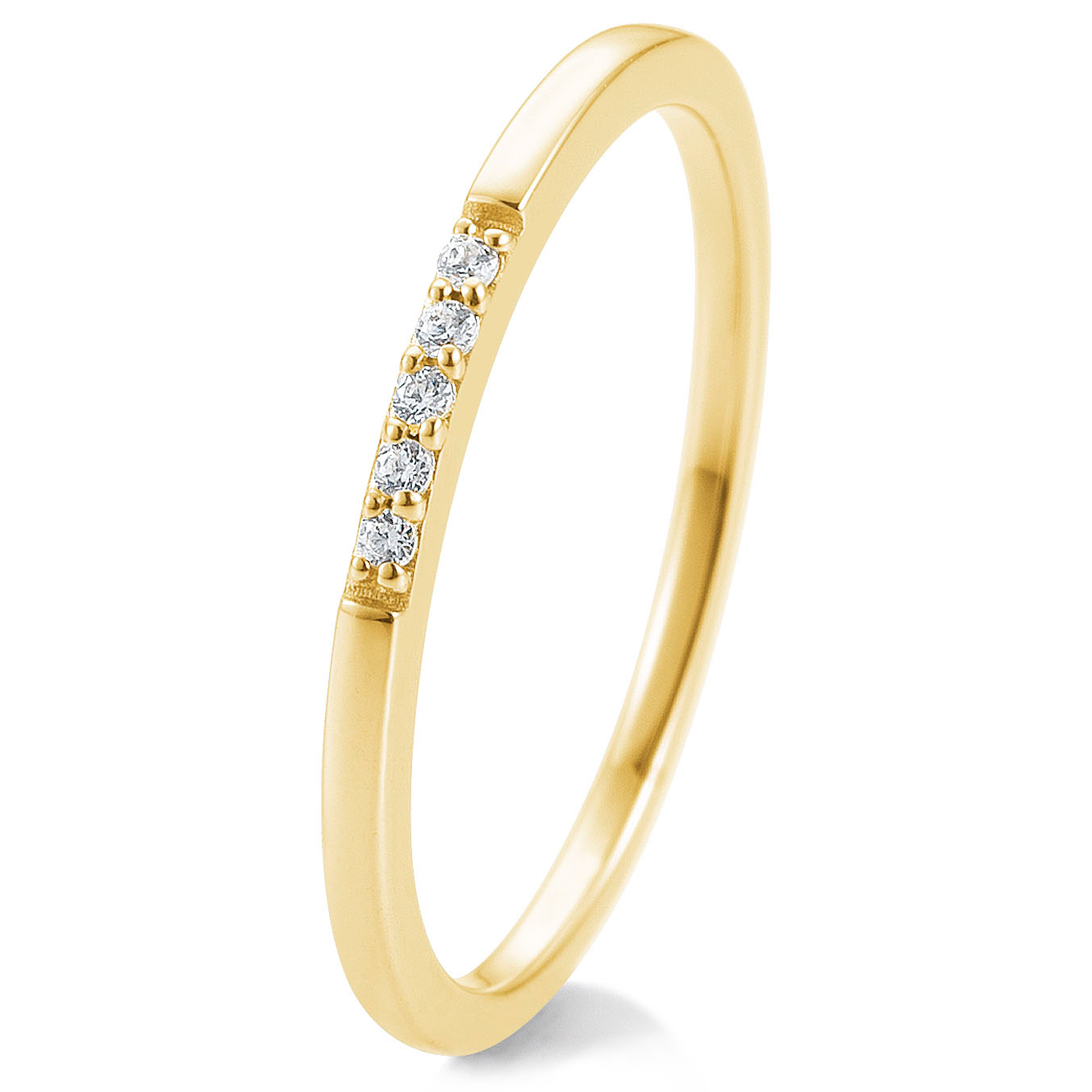 Memoire-Ring Gelbgold 585 Brillant TRS88BR018G
